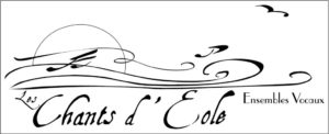 logo Les Chants d'Éole version noir&blanc