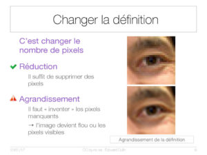 Changer la définition