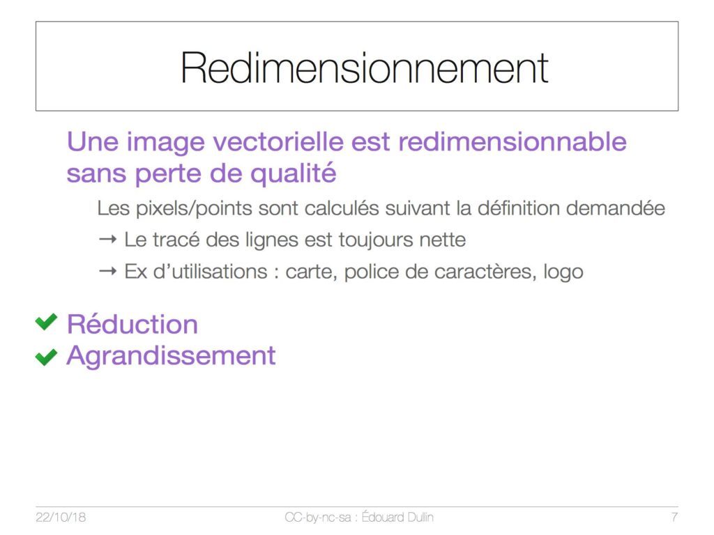 Redimensionnement