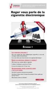 Newsletter — la e-cigarette