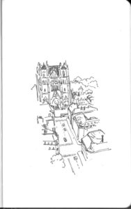 Céthédrale, vue depuis la tour Bretagne
