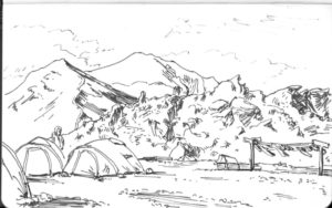 Camping à landmannalaugar