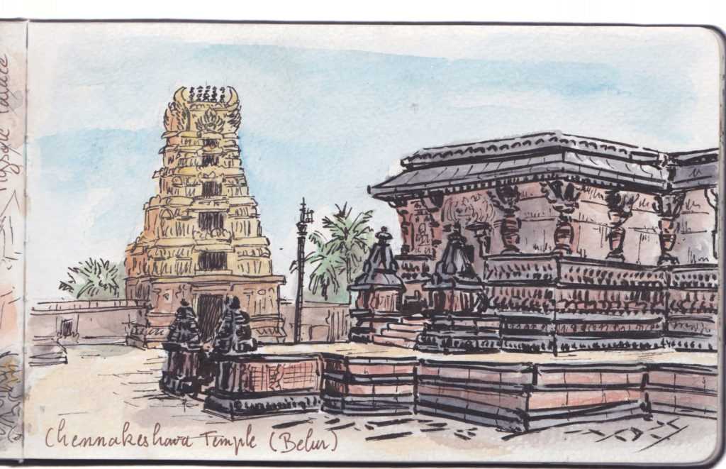 Temple Chennakeshava à Belur
