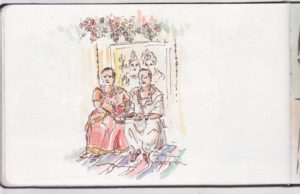 Anniversaire de mariage indien