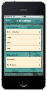 Application Iphone
