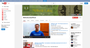Webdesign chaine youtube Methode Lafay