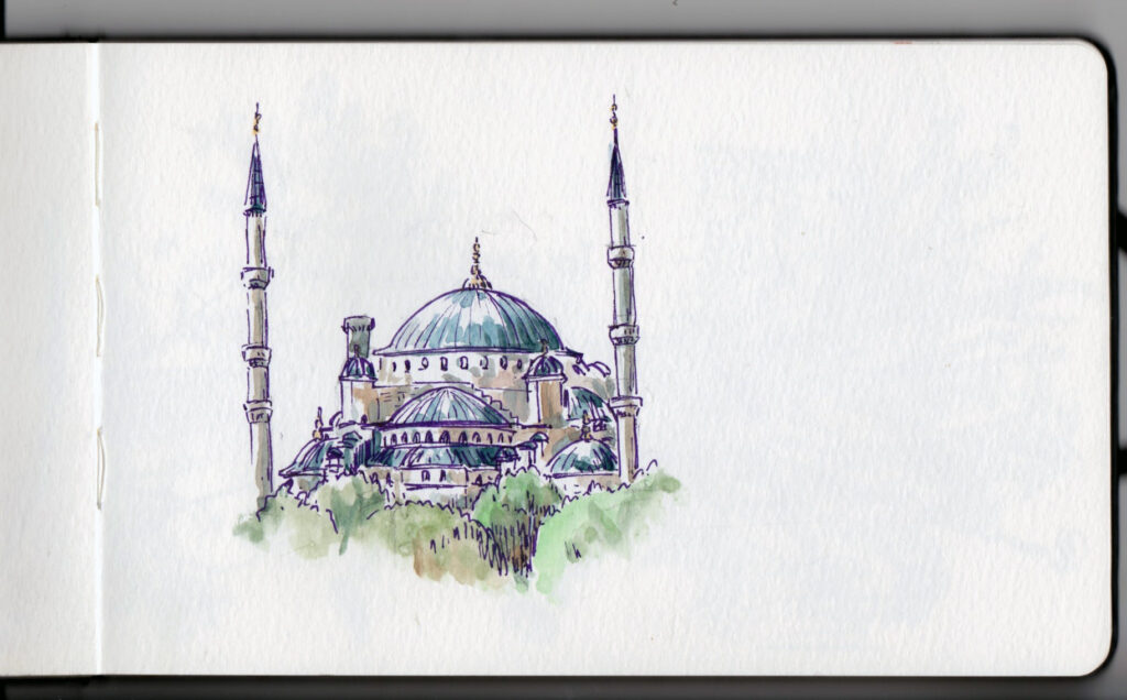 La mosquée bleu — Istanbul