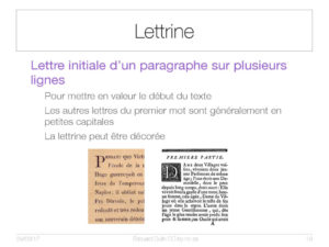 Lettrine