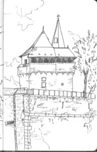 Vieux donjon du château des Ducs de Bretagne